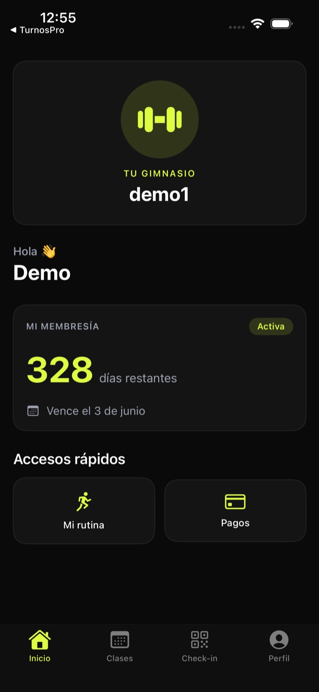 App iOS de GymHero