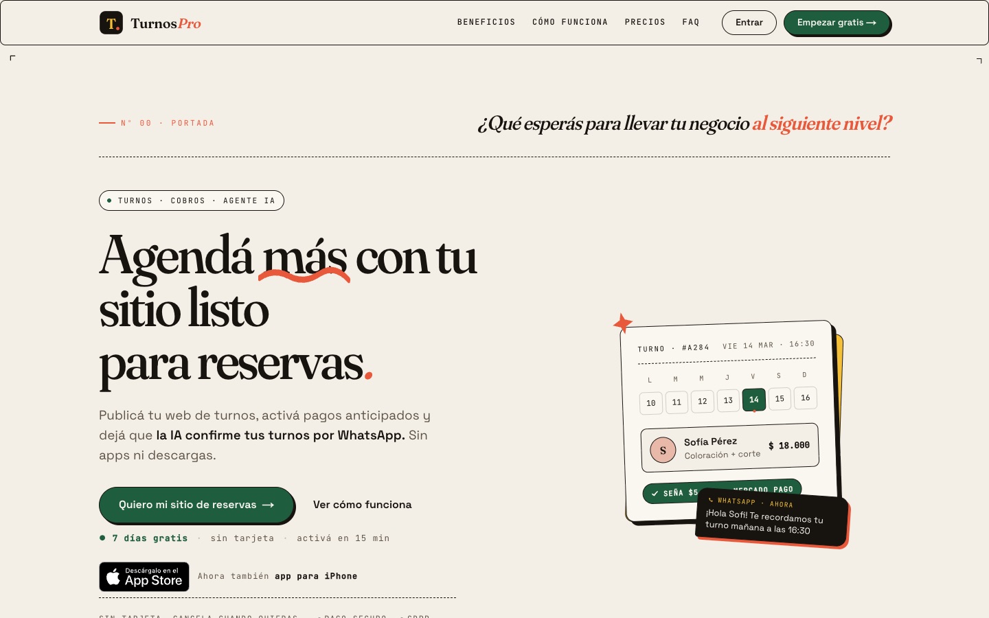 TurnosPro en producción